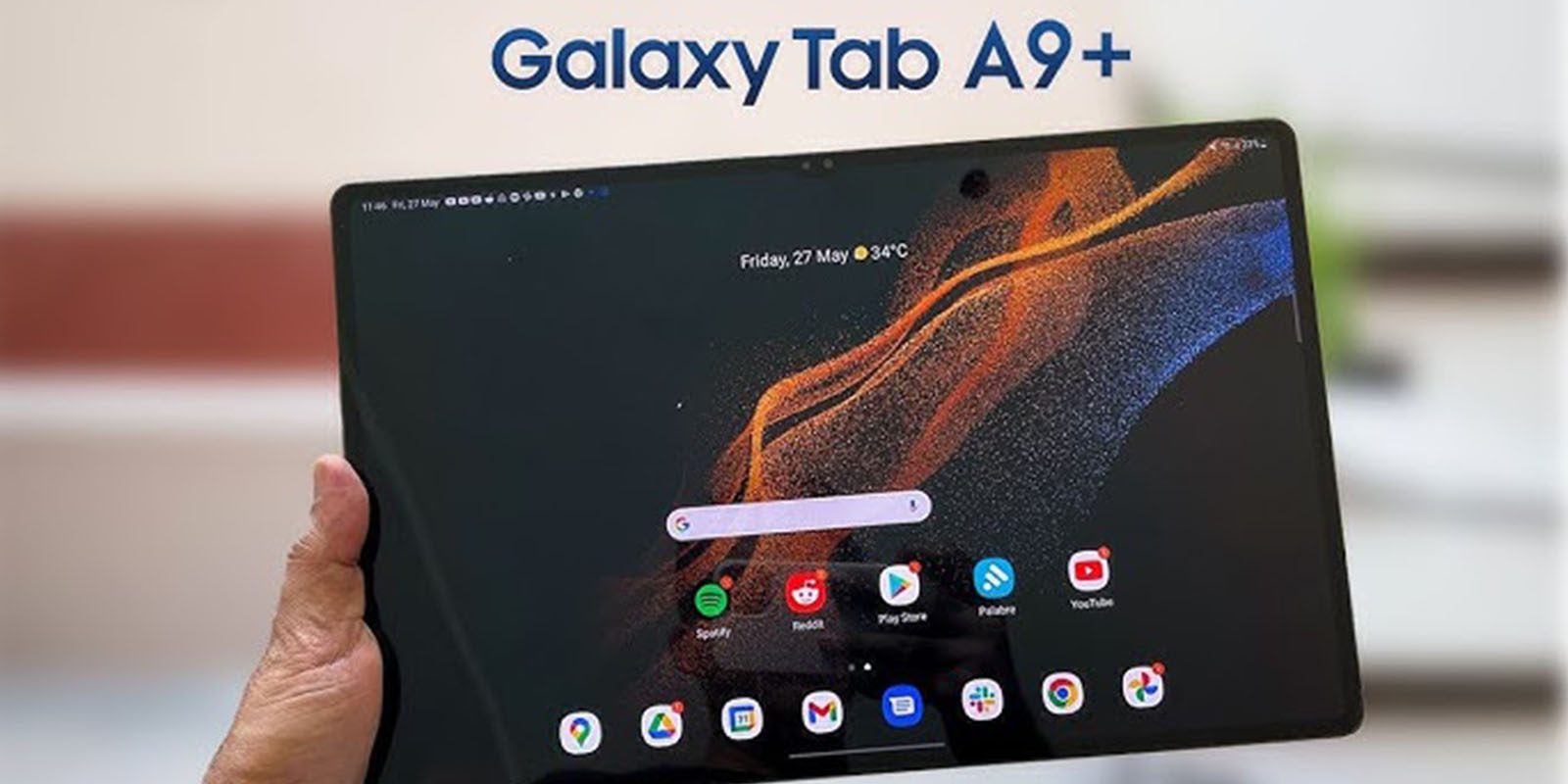 Samsung Galaxy Tab A9+ Tablet 11” 64GB Android Tablet, Big Screen, Quad Speakers